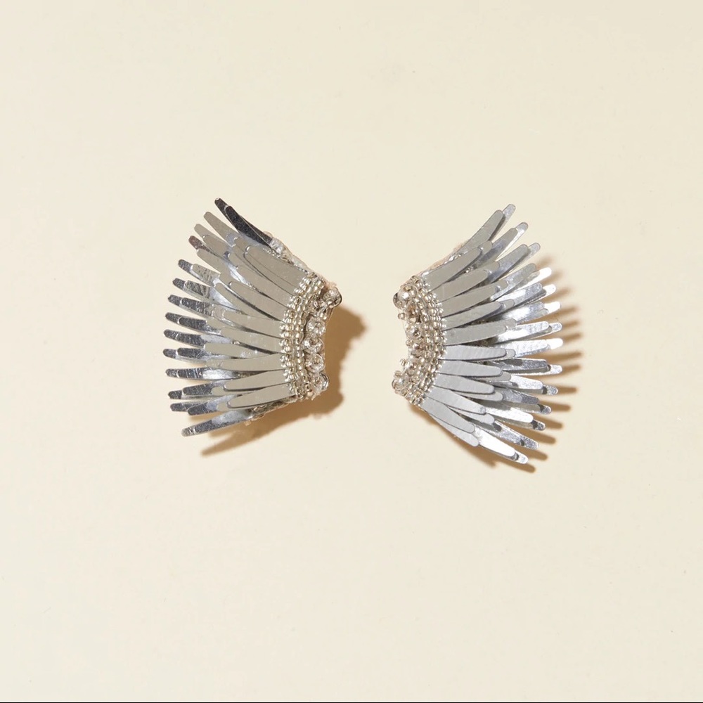 Mignonne Gavigon mini Madeline earrings silver